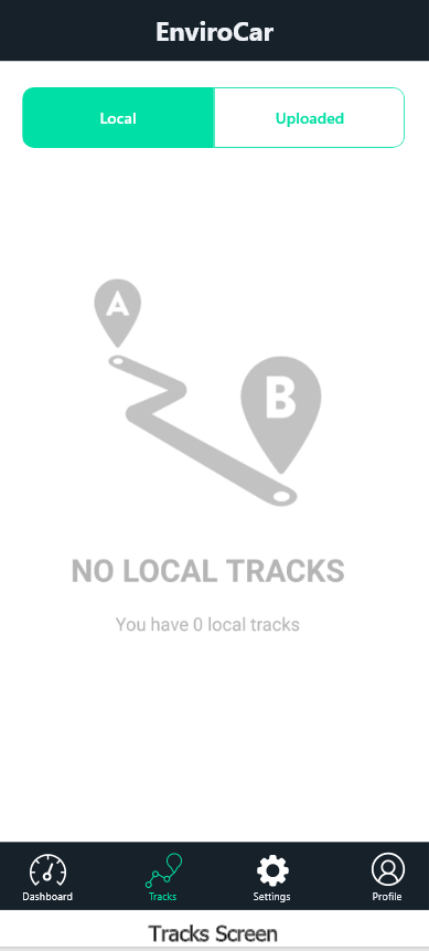 proposed tracks screen