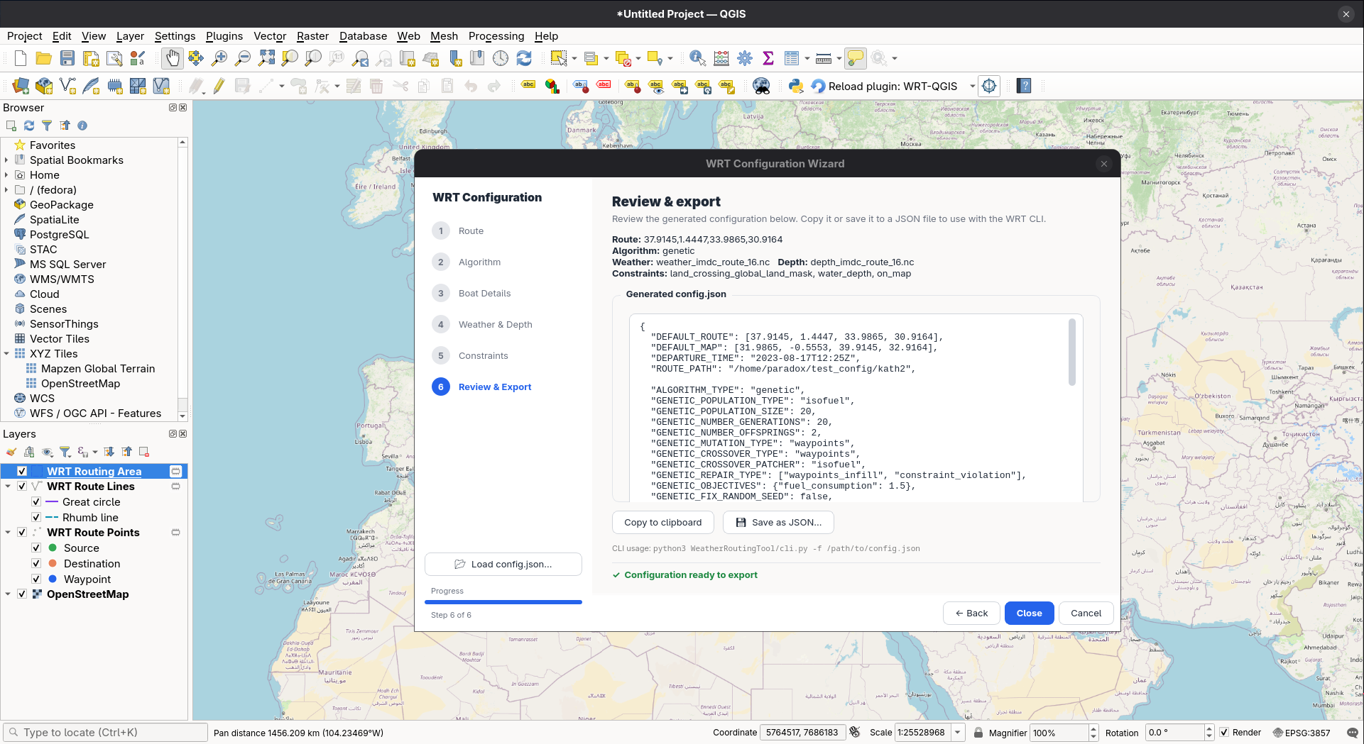 Configuration Wizard for WRT