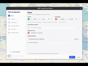 Configuration wizard walkthrough in WRT