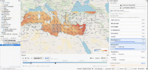 Weather visualization in WRT